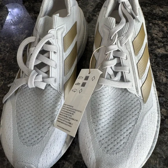 adidas Ultraboost Ultra Boost 5X RunningWomens Grey Sneakers Athletic Shoes 9